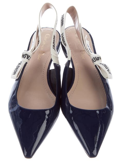 dior flats with jewels|christian Dior slingback flats.